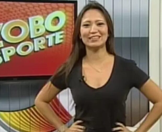 Thalita Tavares apresentou o Globo Esporte Tocantins durante passagem pela TV Anhanguera