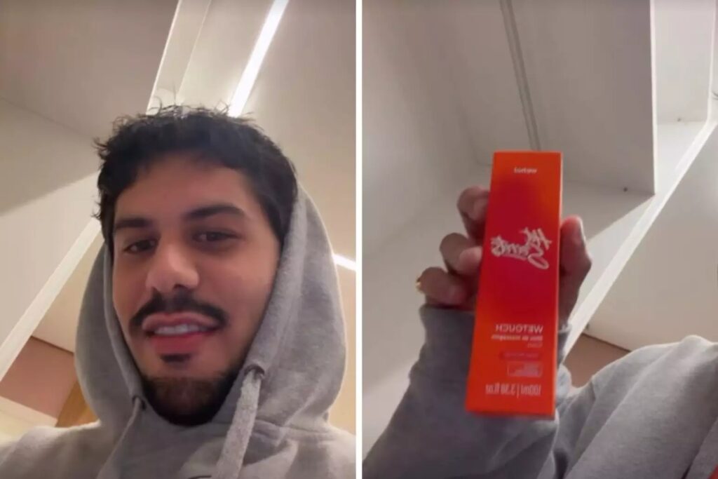 Cantor brincou que levaria os itens para Barretos e presentearia “as moças”

