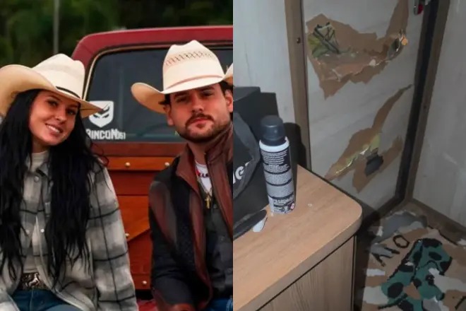 César Rincon deixou o evento após confusão envolvendo Miguel Mendes e Kelly Fazendeira