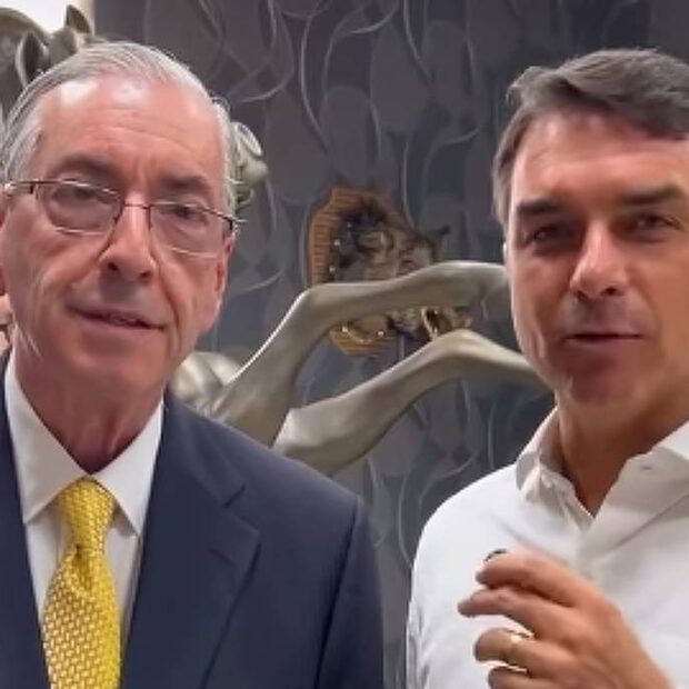 eduardo cunha e flávio bolsonaro
