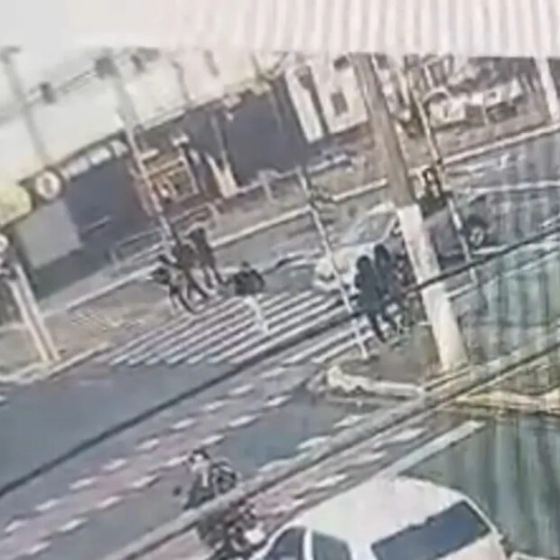 motorista fura sinal, atropela e mata pedestre
