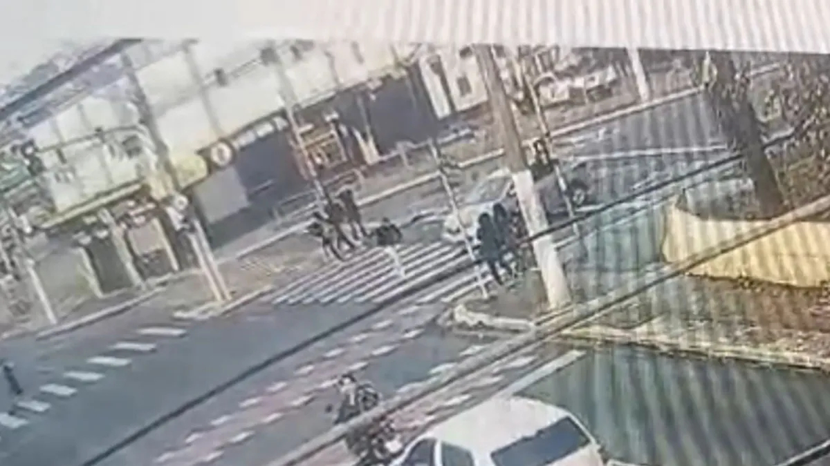 motorista fura sinal, atropela e mata pedestre