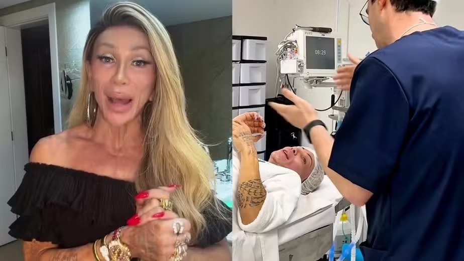 Maya Massafera em vídeo no qual tranquiliza seguidores após exames médicos

