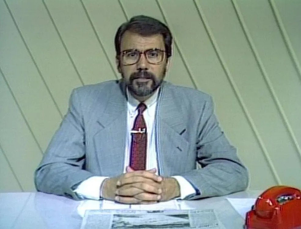 Carlos Monforte foi um dos primeiros âncoras do telejornalismo brasileiro