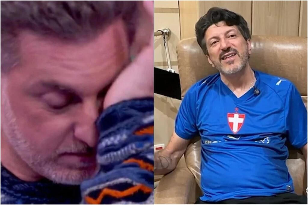  Luciano Huck interrompeu a dinâmica do Domingão para mandar recado a Lito Sousa
