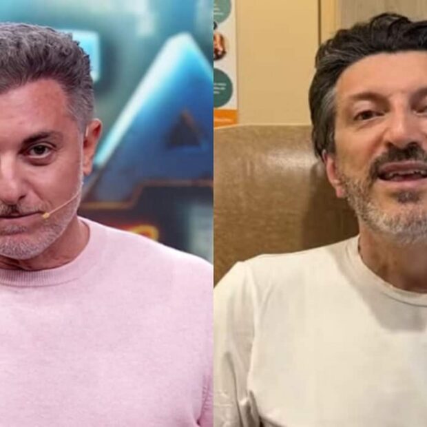 Luciano Huck interrompeu a dinâmica do Domingão para mandar recado a Lito Sousa