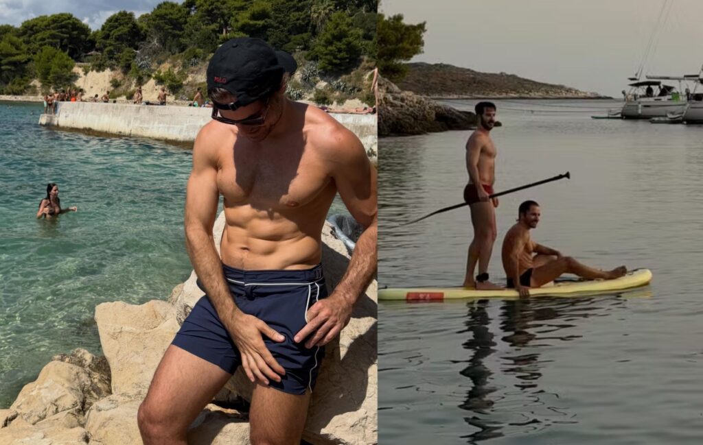 Jantar a dois, abraço e viagem pela Croácia: Thales Bretas e Leandro Saldanha levantaram rumores de romance, mas ainda não confirmaram publicamente um namoro - Reprodução Instagram