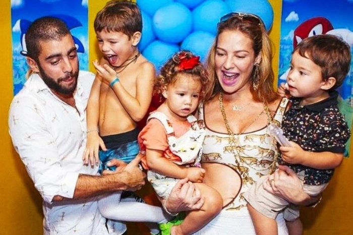 Luana e Scooby são pais de Dom, Bem e Liz