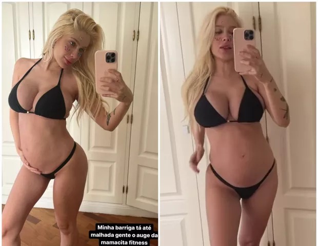 Karoline Lima negou gravidez após seguidores comentarem uma possível barriguinha