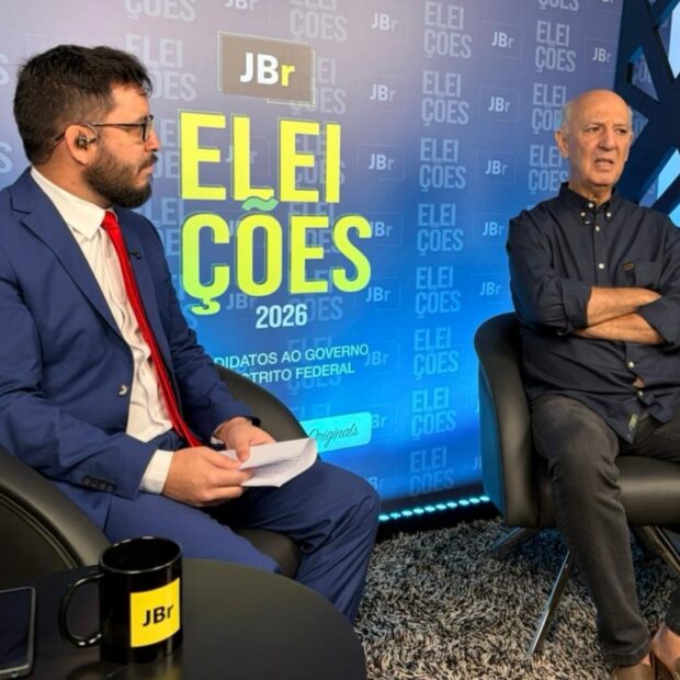 José Roberto Arruda em entrevista ao JBr Eleições/ Crédito: Bruno Alpino