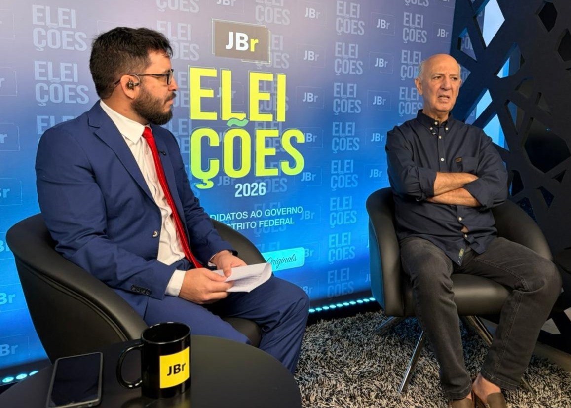José Roberto Arruda em entrevista ao JBr Eleições/ Crédito: Bruno Alpino