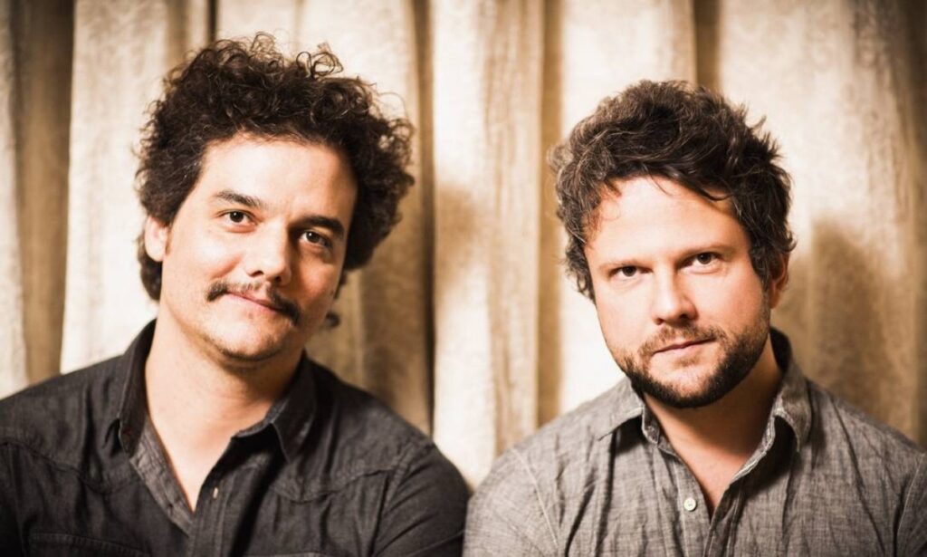 Selton Mello com Wagner Moura