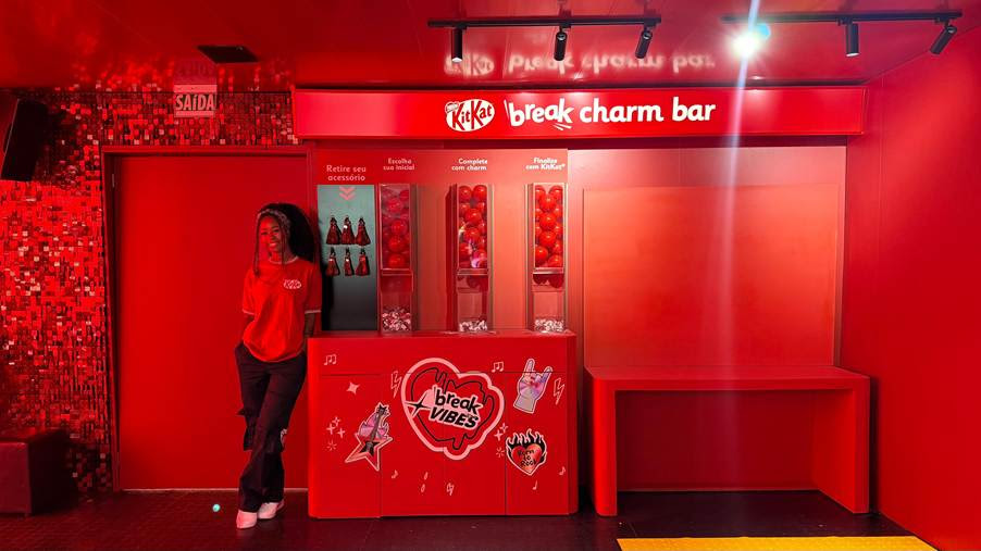 Patrocinadora oficial pelo terceiro ano consecutivo, KitKat aposta em experiências e fila virtual para movimentar o público na Cidade do Rock.