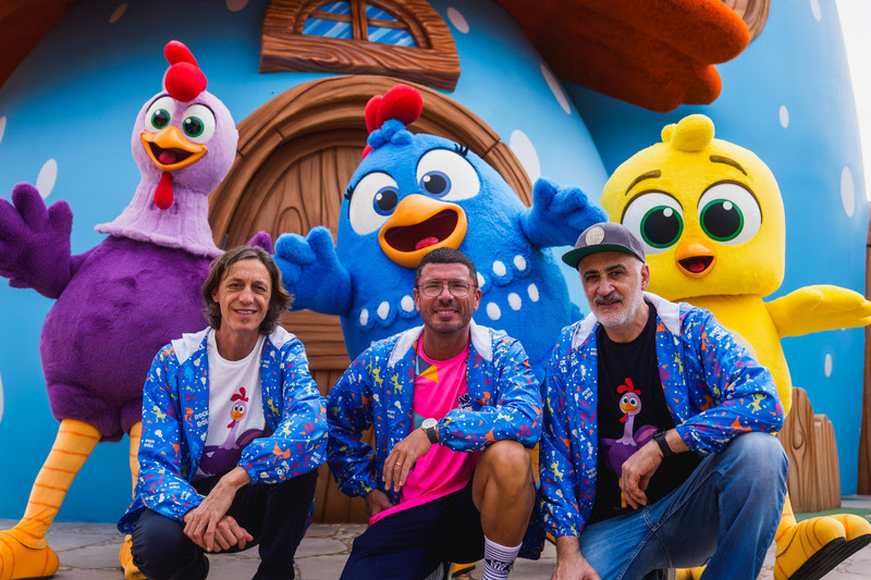 Alex Murad, Marcos Luporini e Juliano Prado transformaram uma conversa iniciada em 2019 em uma área temática de R$ 50 milhões no Beto Carrero World.