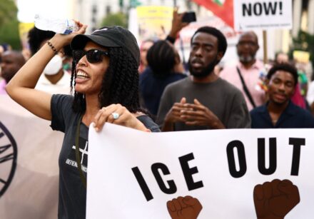 "all out demonstration against the termination of tps for the haitian community and to end mass deportations