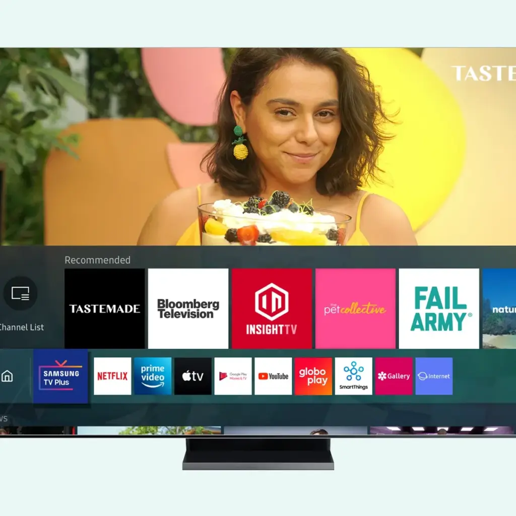 Samsung TV Plus reúne creators e marcas que cresceram no digital em uma seleção de dez canais gratuitos de entretenimento, ciência, entrevistas e celebridades.