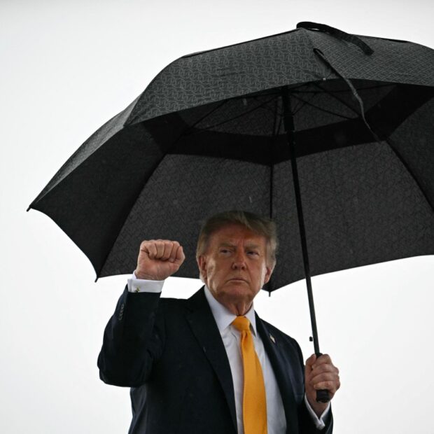 us president donald trump travels to bedminster, new jersey for labor day weekend