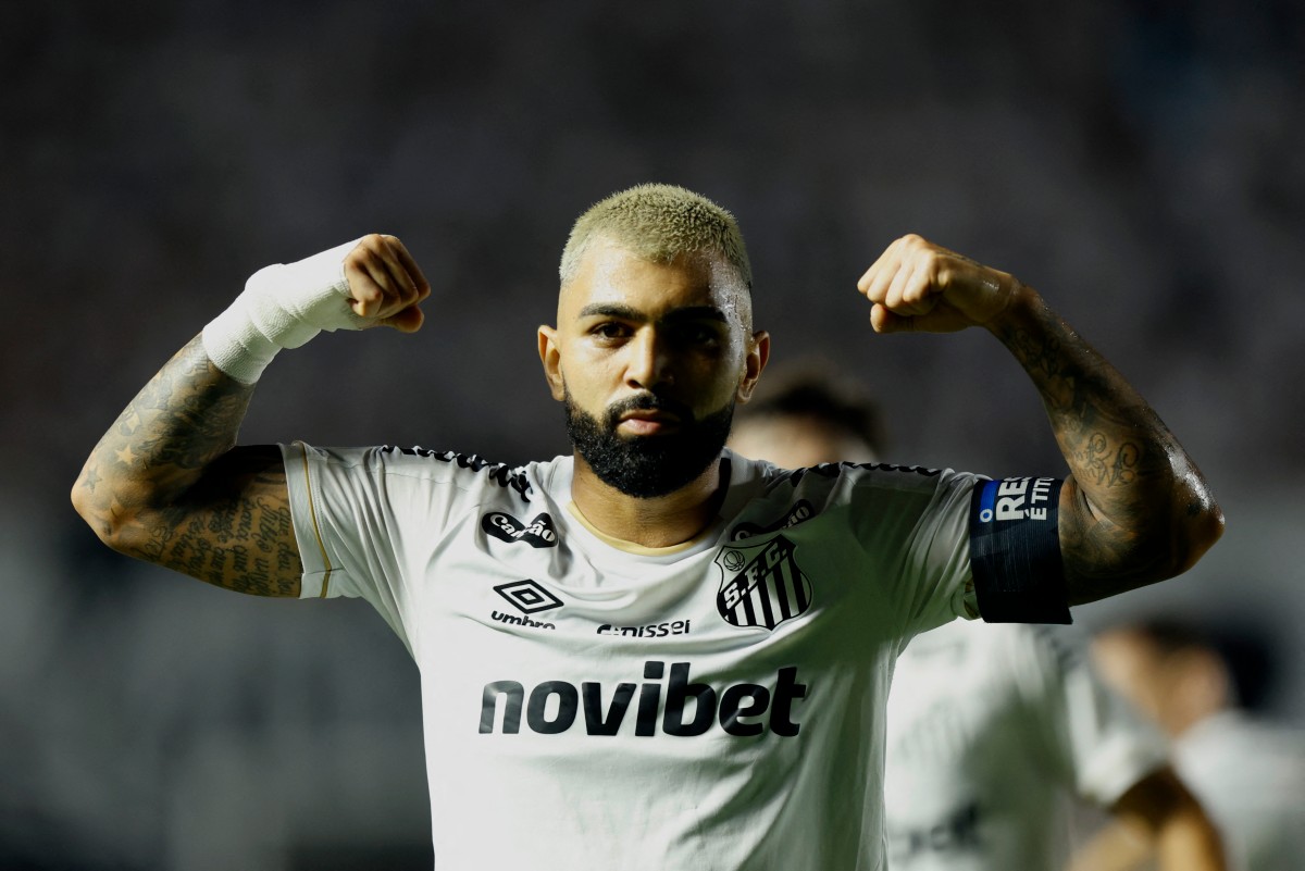 Santos afunda Inter com redenção de Gabigol e se afasta de vez da zona de queda no Brasileirão