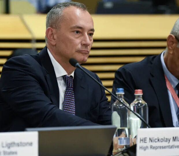 nikolai mladenov alto representante para gaza