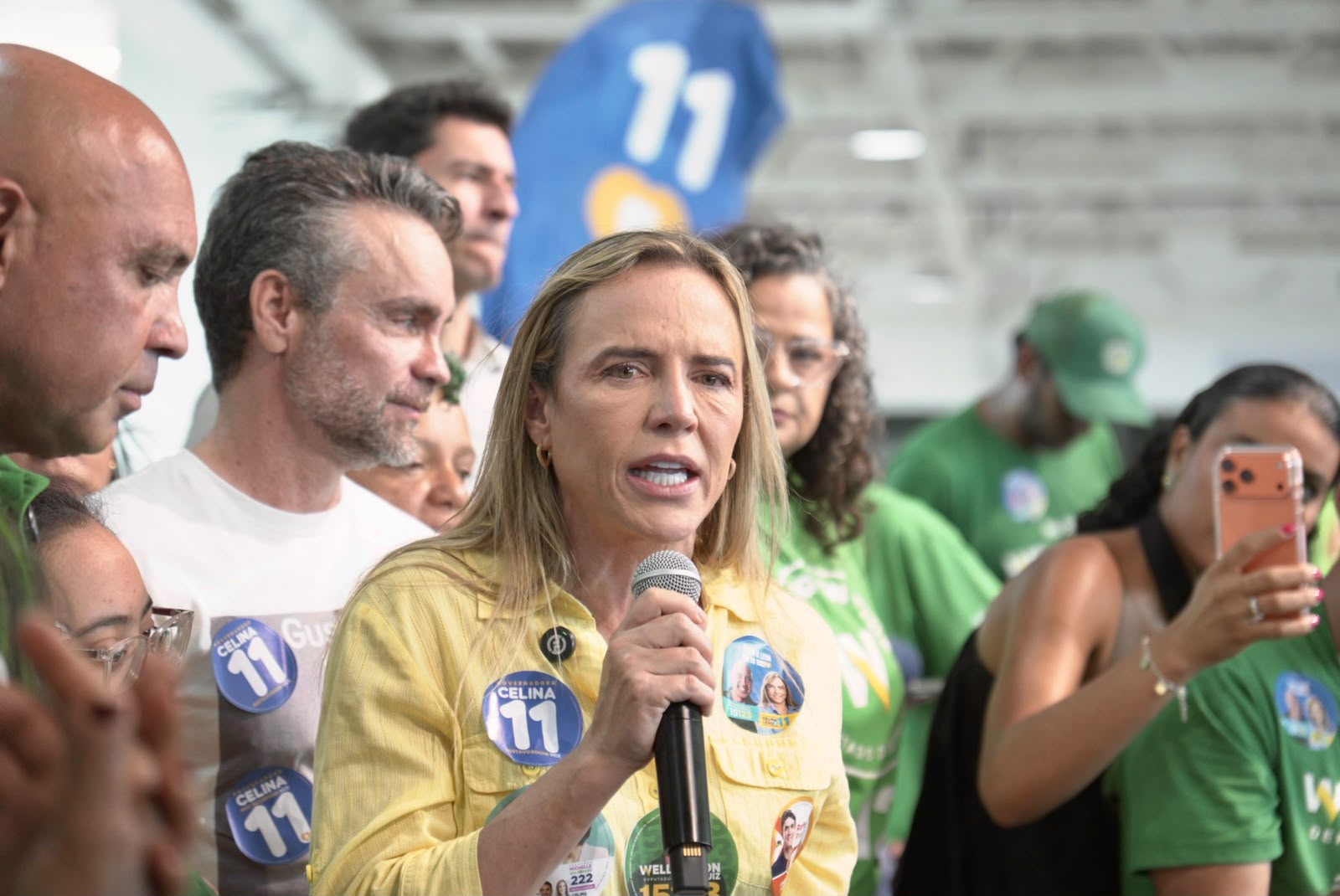 Celina reforça apoio ao MDB