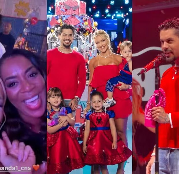 José Leonardo comemorou dois anos com festa temática do Homem-Aranha em Goiânia