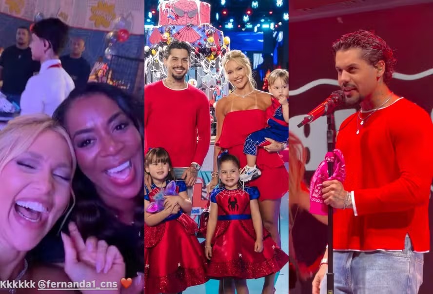 José Leonardo comemorou dois anos com festa temática do Homem-Aranha em Goiânia