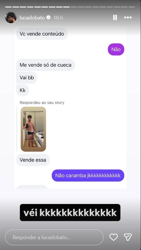 O estudante de Medicina recusou proposta para vender conteúdo adulto