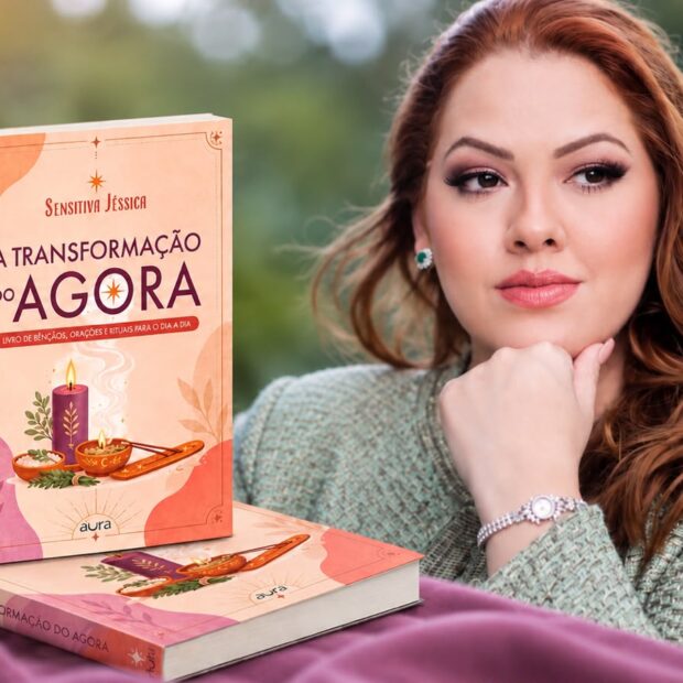 Sensitiva Jéssica lança A Transformação do Agora na Bienal do Livro de SP e destaca a importância da ação consciente e espiritual no cotidiano.