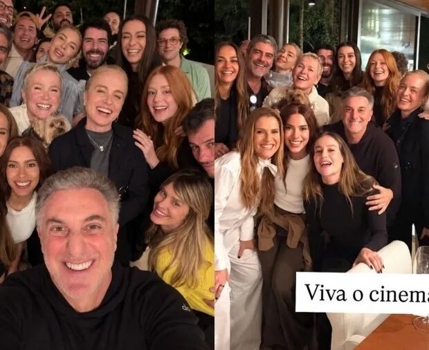 Angélica e Luciano Huck durante a sessão especial de “Minha Melhor Amiga”
