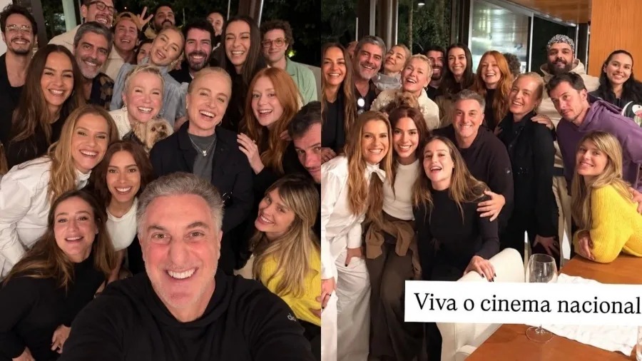 Angélica e Luciano Huck durante a sessão especial de “Minha Melhor Amiga”