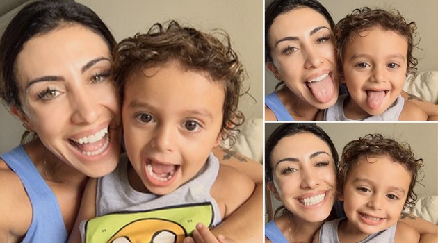 A mãe disse que o filho está feliz e adaptado à nova rotina escolar