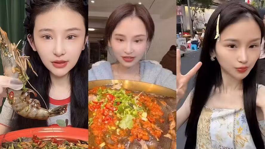 Com mais de 1,2 milhão de seguidores, GanFan Yingying ficou conhecida por produzir vídeos de mukbang, formato baseado no consumo de grandes quantidades de comida diante das câmeras.