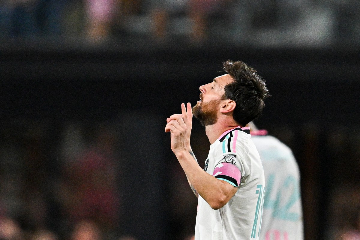 Messi marca golaço em empate do Inter Miami pela MLS