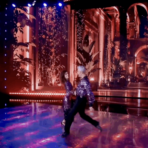 Kenya Sade e Otaviano Costa foram eliminados da Dança dos Famosos 2026 após a repescagem deste domingo (13) - TV Globo