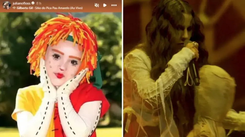Após a apresentação de Marina Sena, Juliano Floss publicou uma imagem da boneca Emília e movimentou as redes sociais.