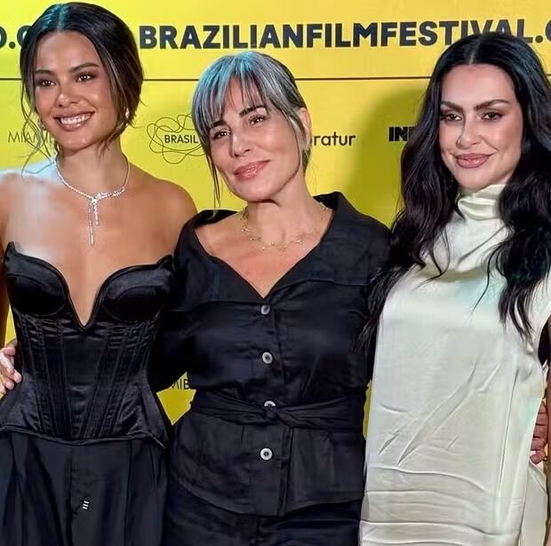 Gloria Pires recebeu a Lente de Cristal no Inffinito Brazilian Film Festival, em Miami