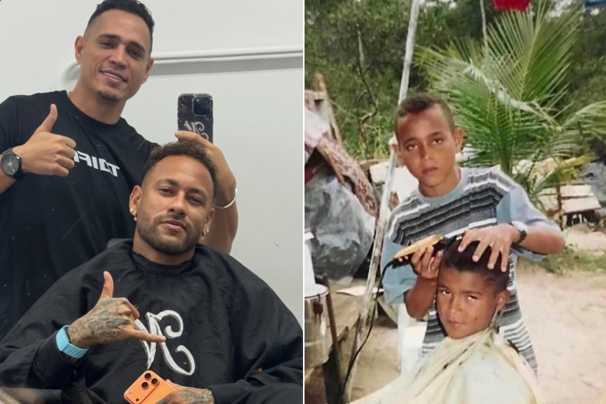 Nariko começou a cortar cabelo aos 13 anos no quintal de casa, em São Vicente