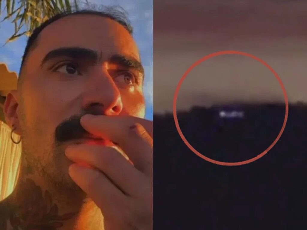 Influenciador viralizou após relatar suposto avistamento de OVNI no Paraná