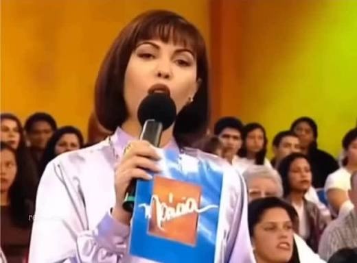 Márcia Goldschmidt comandou o talk show no SBT em 1997