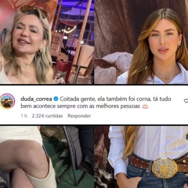 Duda Corrêa expôs relatos sobre o fim do relacionamento com Thiago Queiroz