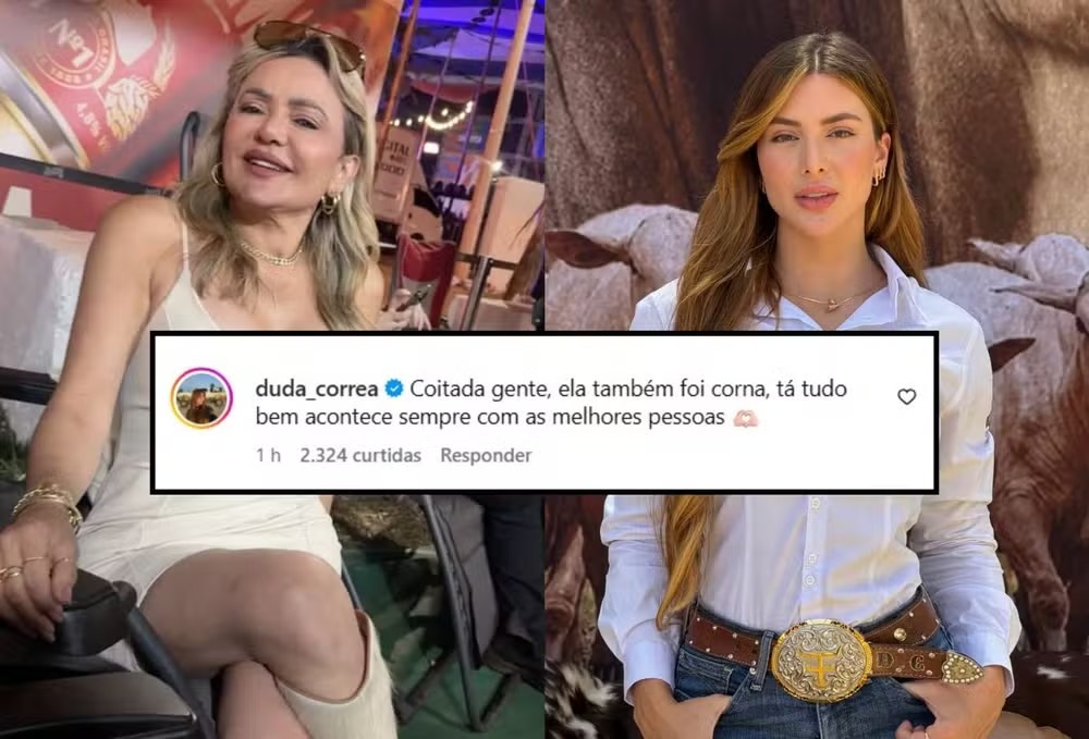 Duda Corrêa expôs relatos sobre o fim do relacionamento com Thiago Queiroz