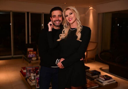 Val Marchiori reuniu familiares e amigos em São Paulo para comemorar os 44 anos do marido, Dr. Amilton Augusto - Créditos: Léo Franco