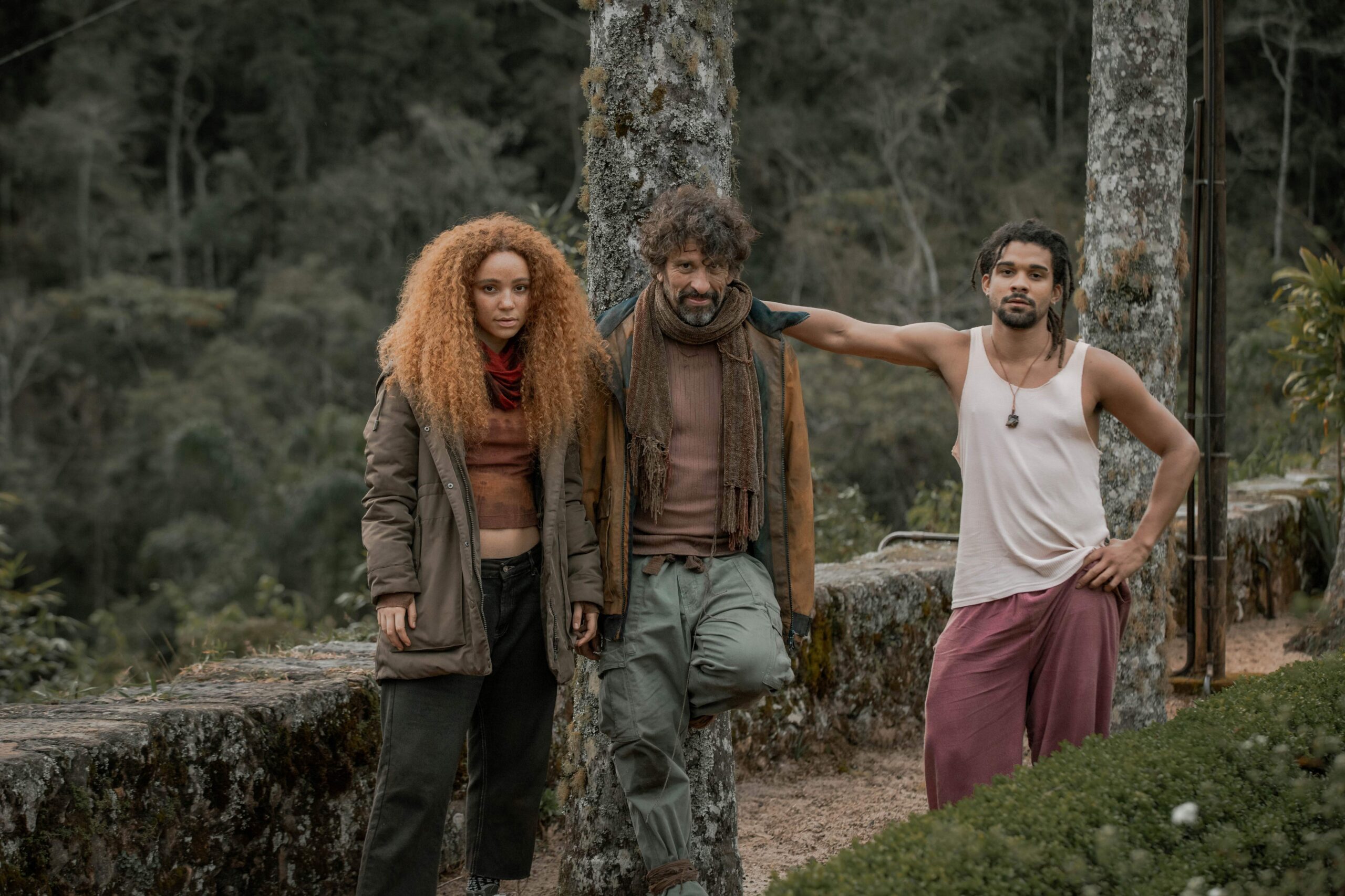 Milhem Cortaz, Lucas Leto e Alli Willow ganham protagonismo na segunda temporada de ‘Vermelho Sangue’ Celina (Laura Dutra) , Elizabeta (Alli Willow) e Michel (Pedro Alves) Globo/Paulo Belote