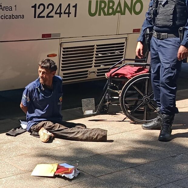 Cadeirante é preso por agredir cobradora e morder policiais/ Foto: Suzano Almeida