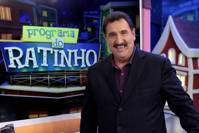 Ratinho durante edição de seu programa no SBT