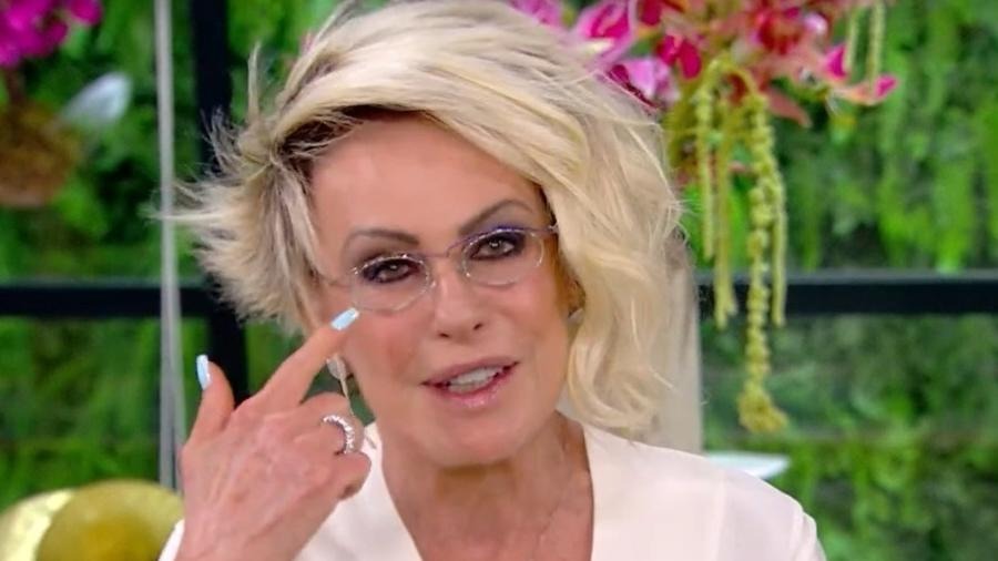 Ana Maria alertou sobre o ressecamento dos olhos durante o sono