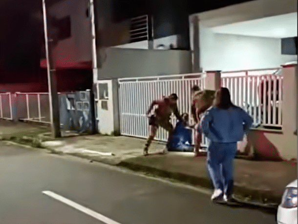 suplente do pt ao senado leva tiros de borracha