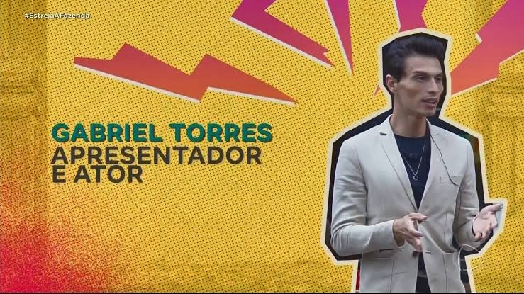 Gabriel Torres entrou no elenco de A Fazenda 18