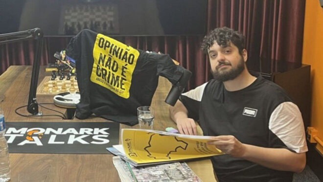 Declarações do influenciador foram feitas durante entrevista no Flow, em 2022