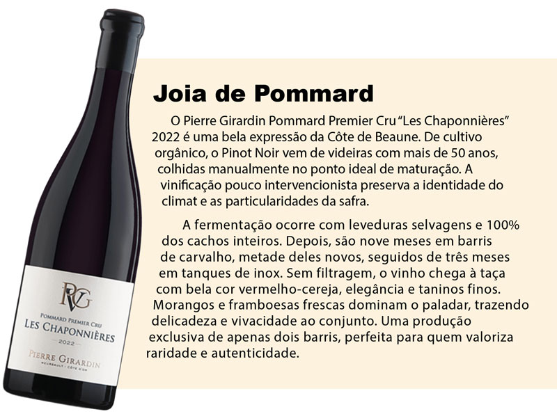 pommard premier cru les chaponnieres domaine pierre girardin safra 2022 blog